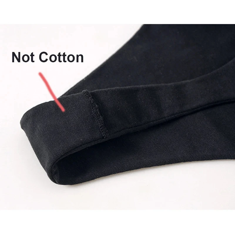 1/2/4pcs Panties Cotton Women'S Underwear Sexy Panties Female Underpants Thong Solid Color Pantys Lingerie S-XL Low-Rise Design view 5