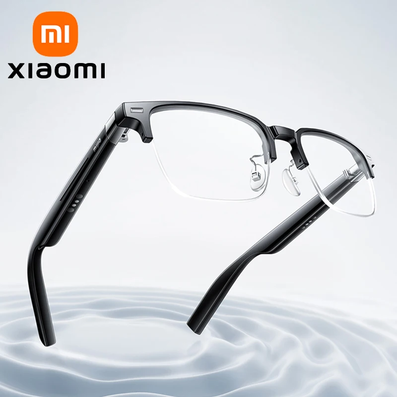 XIAOMI MIJIA Smart Audio Glasses Joyful Edition，Bluetooth 5.2 Headset，Detachable，Long Standby，2h Flash Charge，Anti-leakage Sound