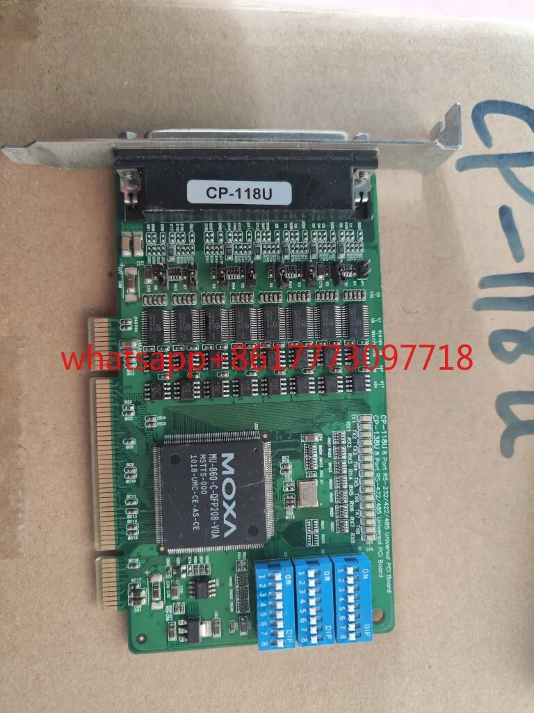 MOXA CP-118U 8-port multi serial port card RS232 422 485 PCI
