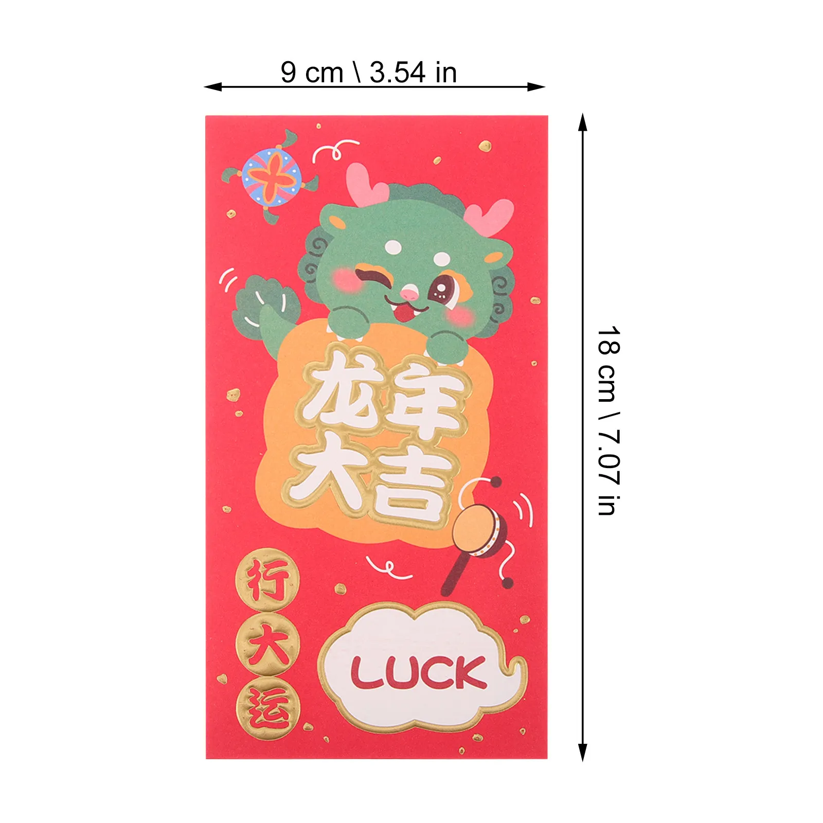 20Pcs Chinese New Year Red Envelopes Rabbit Zodiac Paper Red Packets 2023 Spring Festival Luck Money Bags Money Pouch