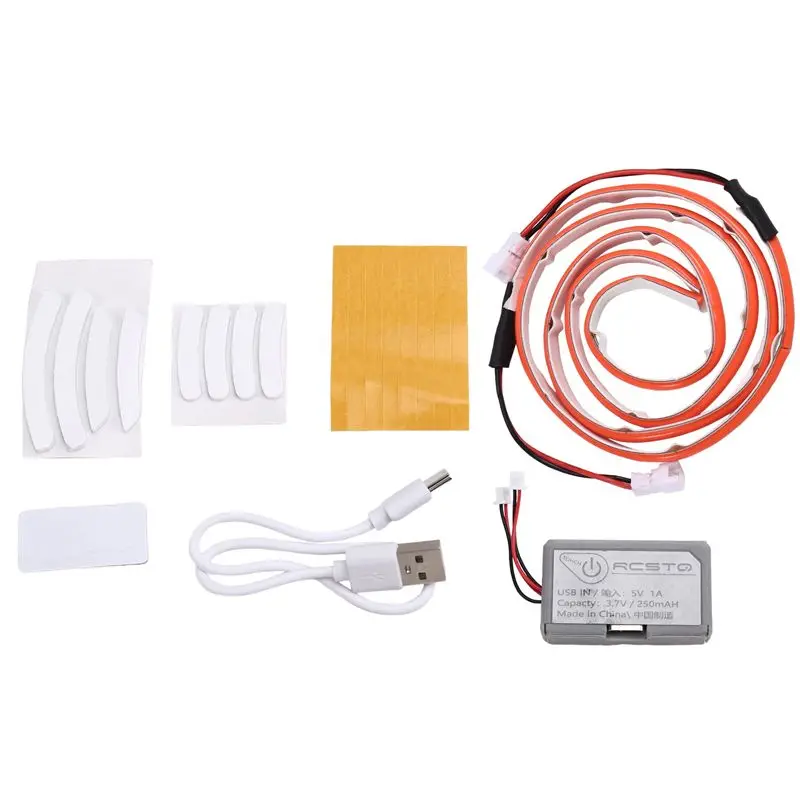 Correa de luz LED A01K para DJI NEO/Mini 2/Mini 2 SE/Mini 4K, localizador de vuelo nocturno para drones, tira de luz de advertencia, accesorios para drones A
