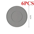 Dark Gray 6PCS