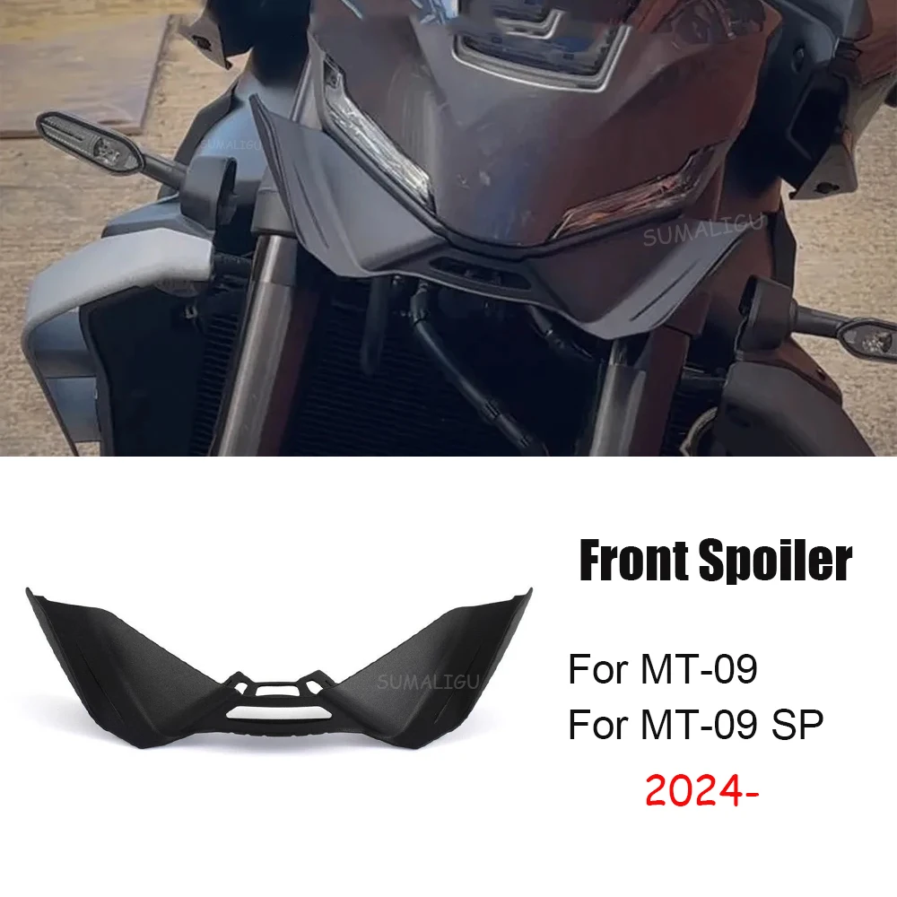 

Для Yamaha MT-09 MT-09 SP 2024 2025 мотоциклетные спортивные прижимные спойлеры, аэродинамический дефлектор крыла, передний спойлер