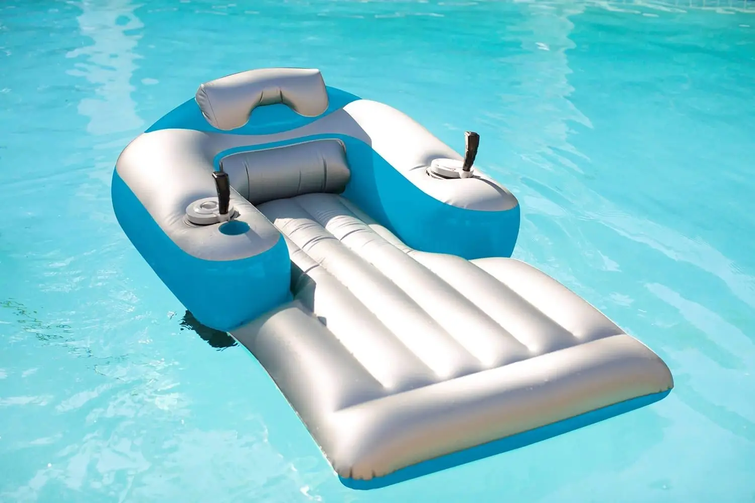 عرض ساخن لعام 2024، خفيف الوزن ومتين ومحرك قابل للنفخ لحمام السباحة وأرجوحة مائية لعبة البحيرة لحمام السباحة أو البحيرة للبالغين #2