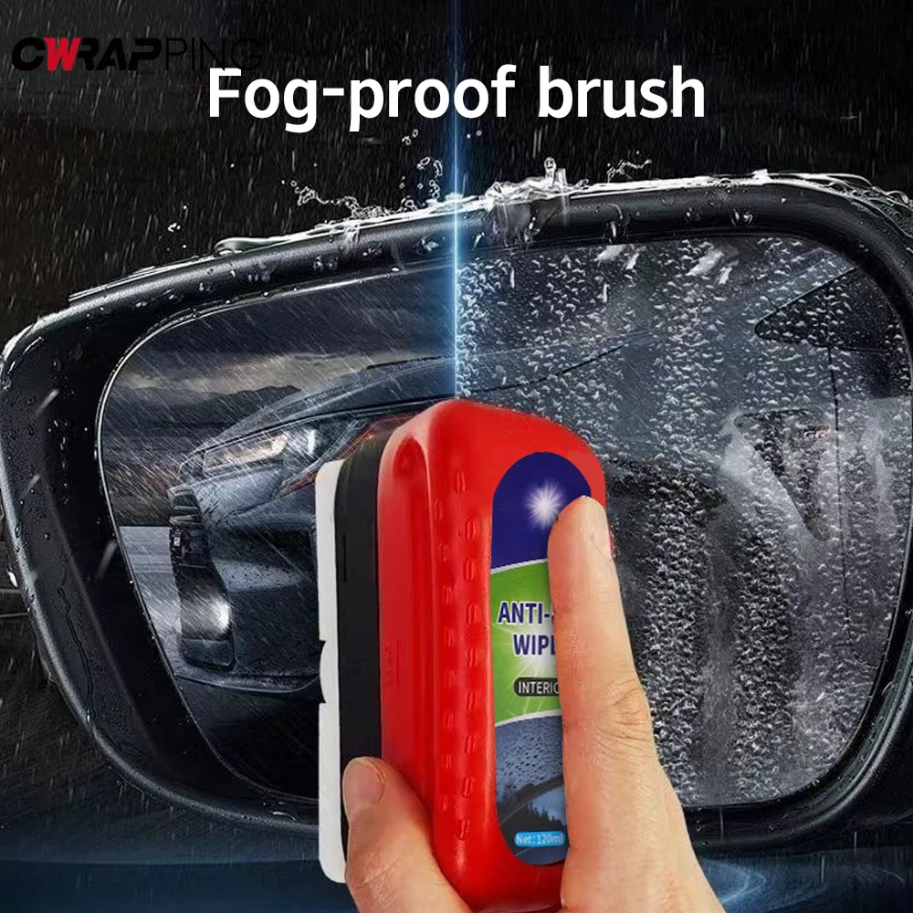 Motorcycle Helmet Lens Oil Film Remover Repair Brush Auto Windshield Cleaner Membrane Mirror Anti Fog Glass for Car Accessories