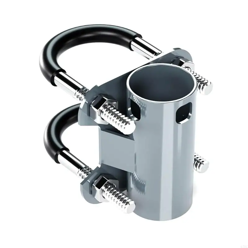 

Adjustable Heavy Steel Mast Poles Brackets Secure Satellite Dish & Antennas Mounting Clamping set for Satellite V2 87HC