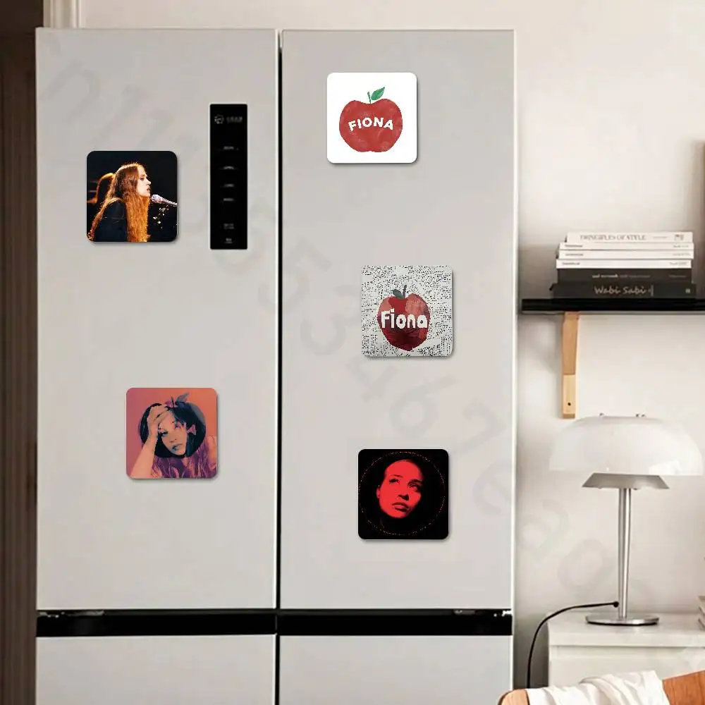 Fiona Apple Fridge Magnets Magnetic Refrigerator Memorial Gifts For Kitchen Office Locker Travel Home Deco