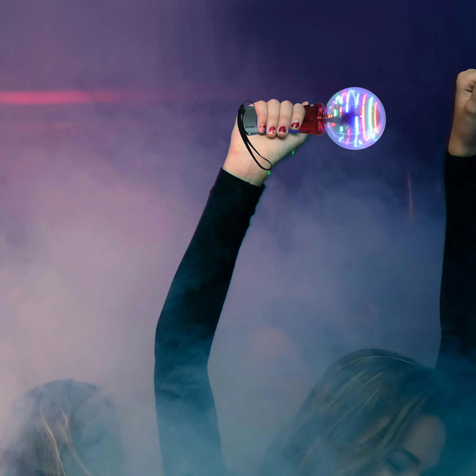 

1pc Led Glowing Stick Flashing Wand Light Up Party Supply Colorful Glow Wand For Night Bar Ceremony Decor