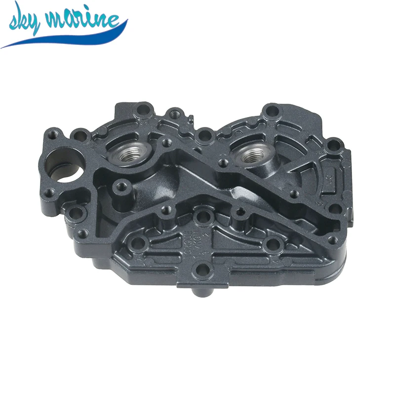 Cylinder Head block 6B4-11111-00-1S For Yamaha 15HP 9.9HP 15D Outboard Engine Boat Motor Aftermarket Parts 6B4-11111 boat motor