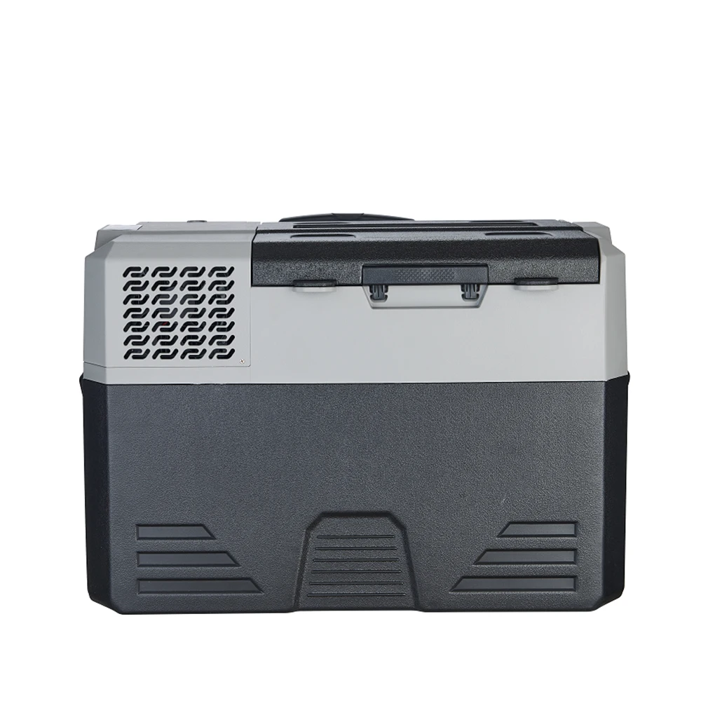 42/52/62L Large Capacity Camping 12v Dual Zone Solar Power Compressor Portable Freezer