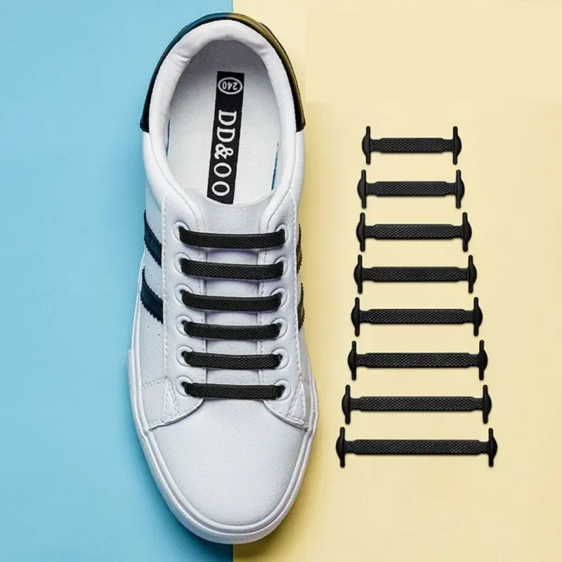 16 Lacci Elastici In Silicone Senza Nodi - Multicolore Per Scarpe Da Ginnastica Adulti - Western Gadget