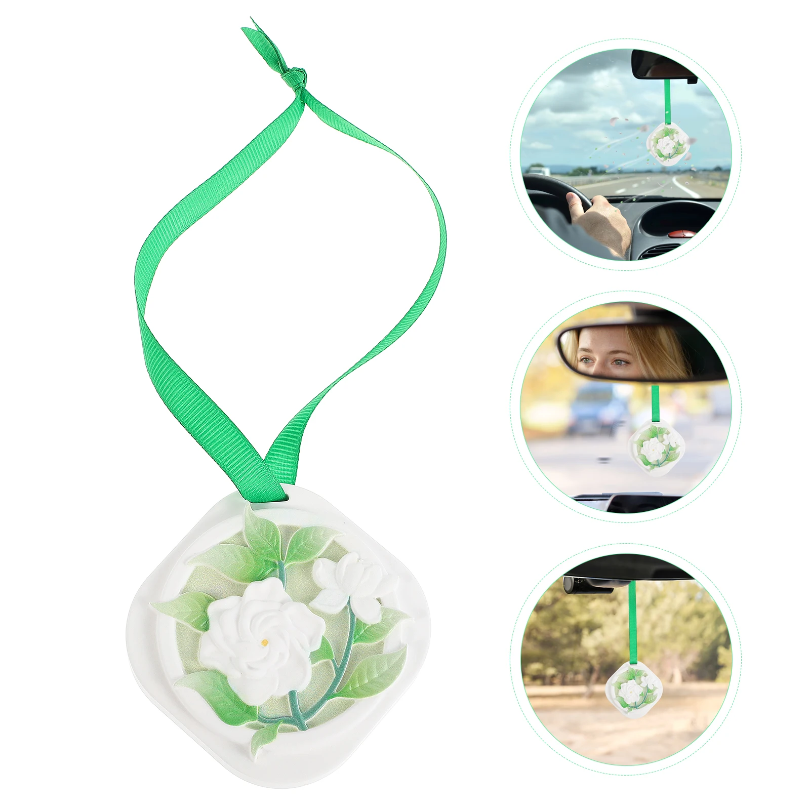 

Long Lasting Fragrance Car Aroma Diffuser Plaster Scented Sachet Closet Bedroom Decorative Freshener Portable Mini Hanging