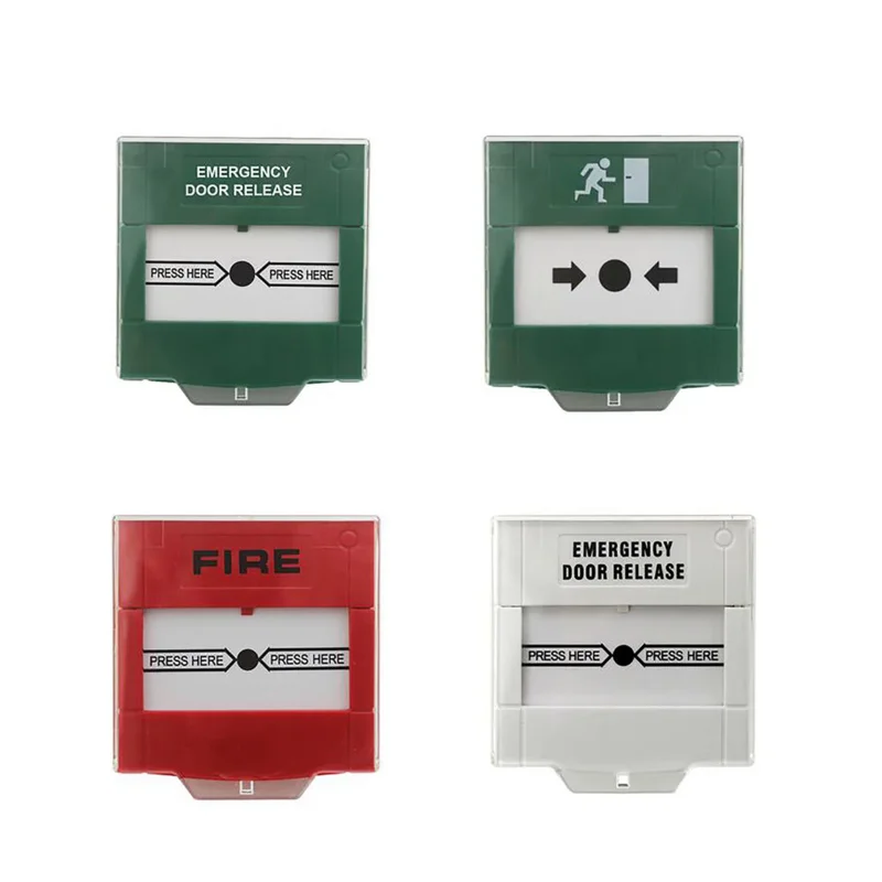 

Resettable Emergency Exit Release Glass Break Fire Alarm switch Door Release Urgent Button Exit Release Switch