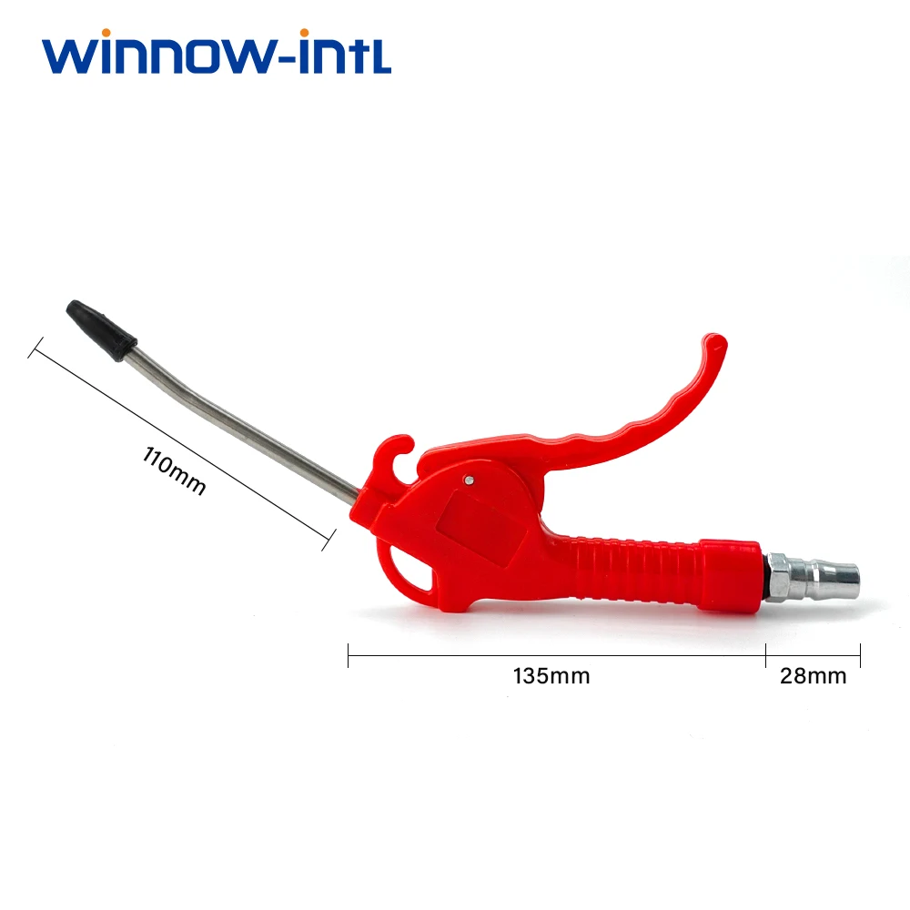 1 Pcs Winnow-Intl - Pneumatic Air Compressor Blow Gun Set Blowing  Airsoft  Cleaning Tool Dust Spray Duster Cleaning Nozzle Tool