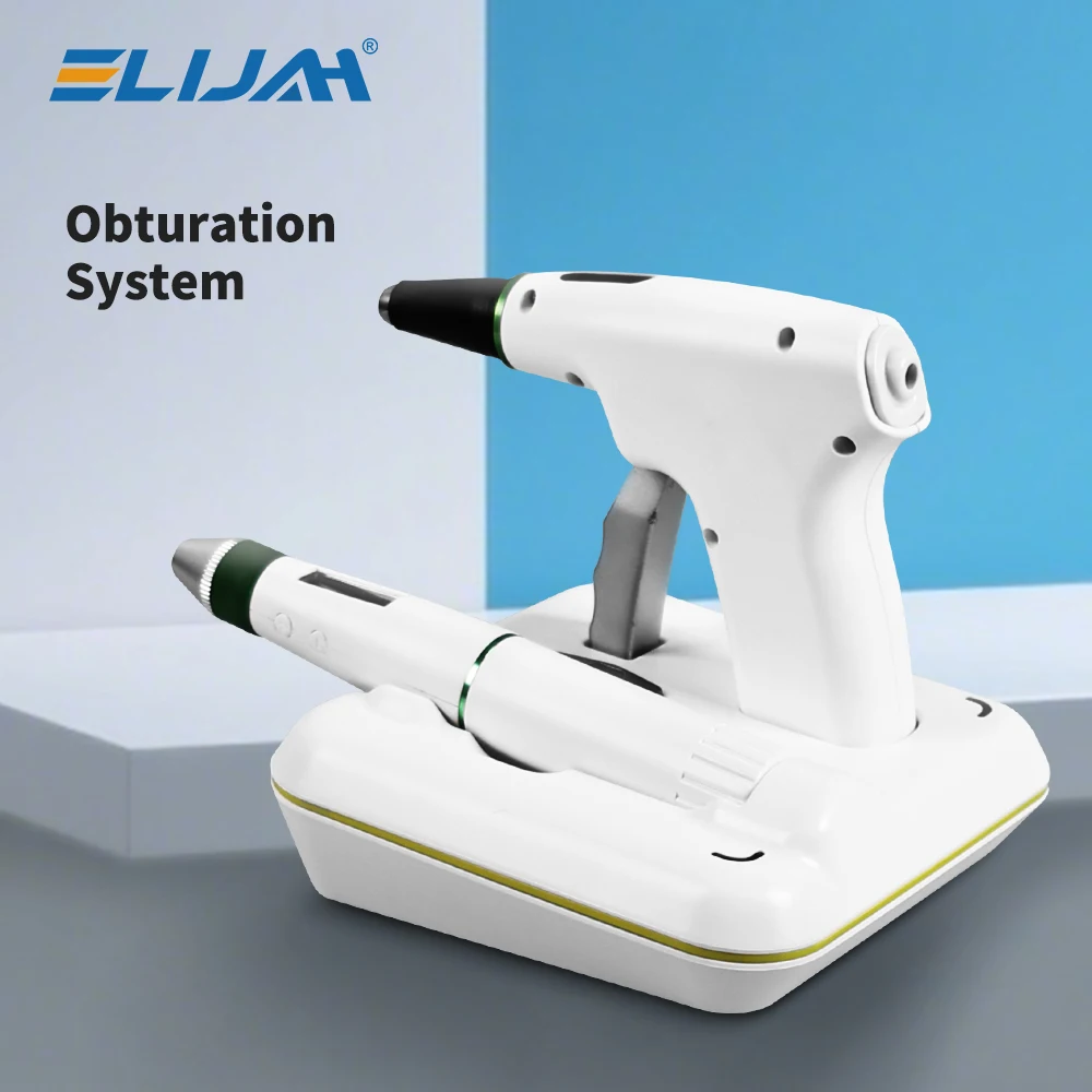 ELIJAH Dental Endodontic Obturation System Dentistry Hot-Melt Root Canal Heated Gun Pen Dentist Fast-Fill Gutta Percha Tools