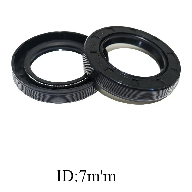 TC Type NBR Oil Seal, Rotary Shaft Seal with Metal Case, Available Sizes: 7×14×4, 7×15×5, 7×16×7, 7×18×5, 7×20×7, 7×22×6, 7×24×7