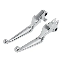Motorcycle Brake Clutch Lever Chrome Fit For Harley Road King Dyna Fat Boy Sportster Low Rider Wide Glide Softail Heritage
