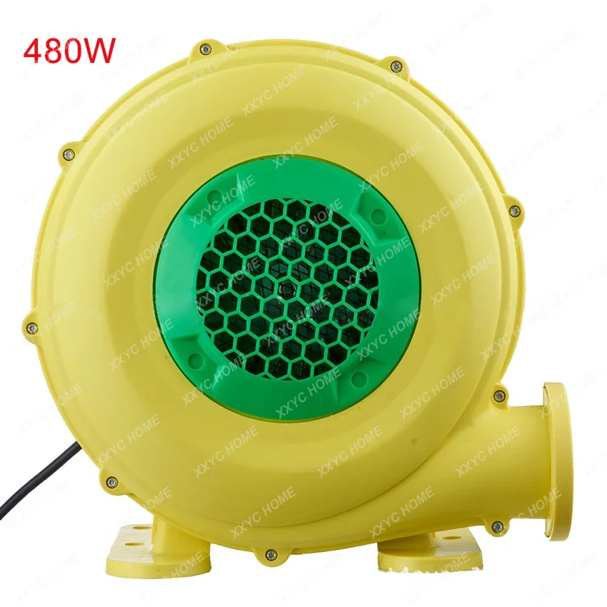 

Soplador de aire eléctrico escape de polvo pequeño, 480W, castillo inflable, juguete, bomba aire, máquina 220/110V
