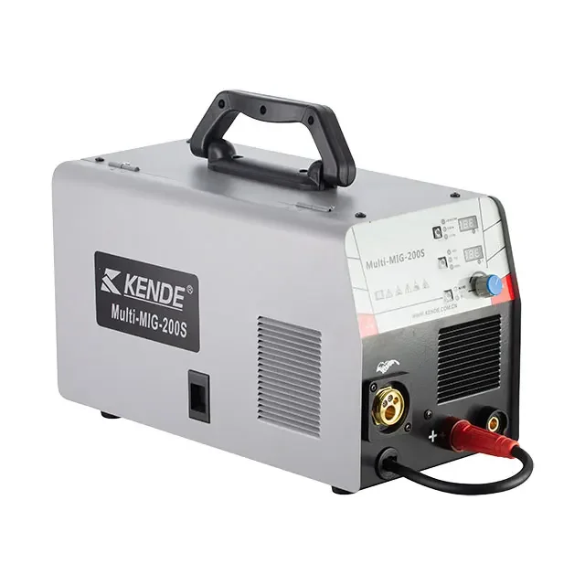 

KENDE Portable IGBT Inverter 4 in 1 MIG MAG MMA TIG Aluminium CO2 Gas MIG MAG Welder Welding Machine Multi MIG 200