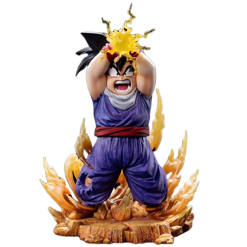 18Cm Gk Mm Studio Dragon Ball Z Son Gohan Angry Masenko Anime Action Figure Limited Edition Model Statue Garage Kit Toys