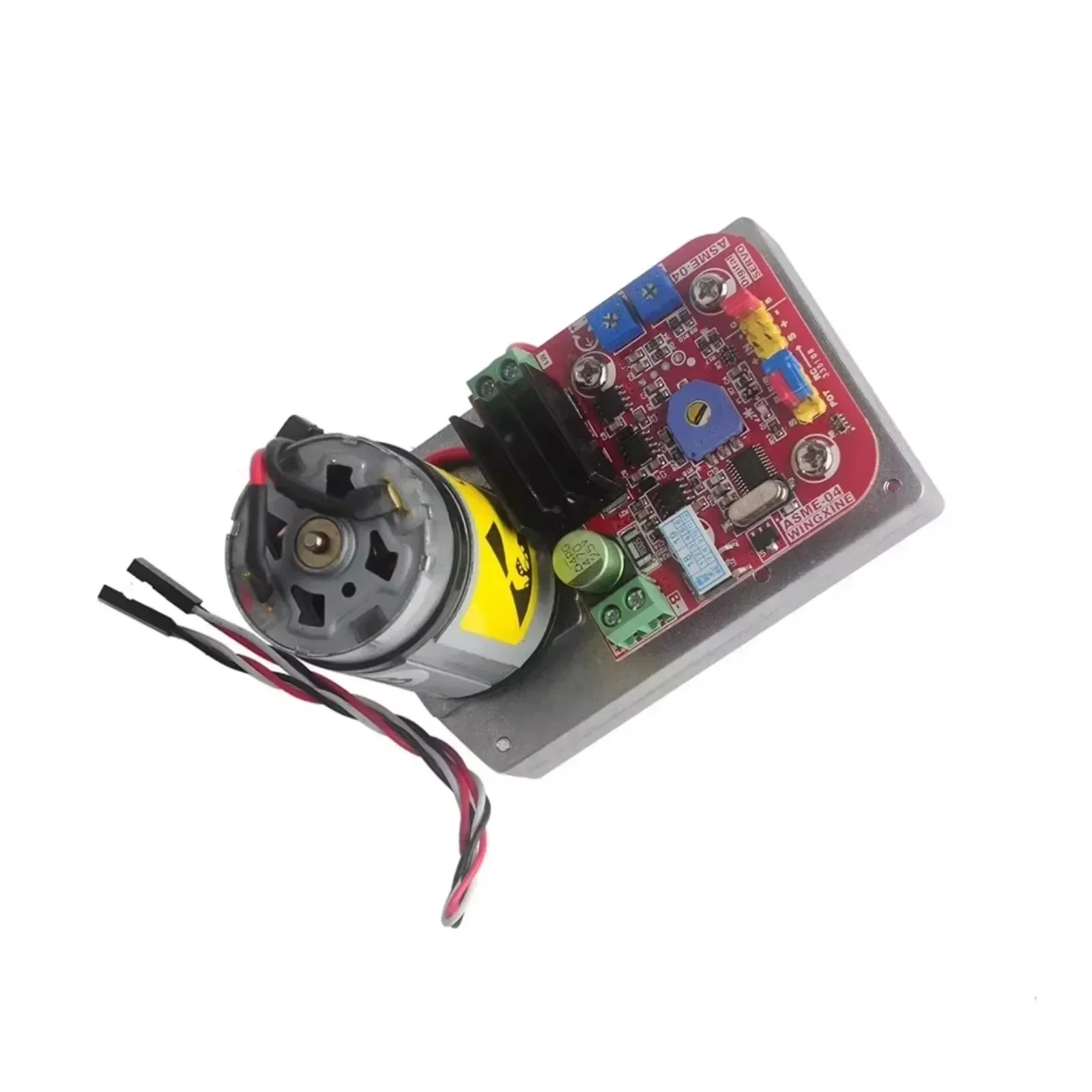 ASME-05B Servo-Lenkgetriebe mit hohem Drehmoment, 380 kg cm, Metallgetriebe 12–24 V, für Roboterarm-/Produktionsleitung