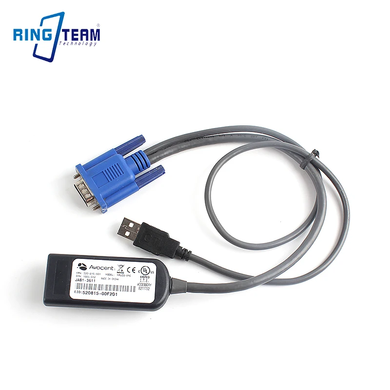 VGA USB CABLE for Avocent MPUIQ-VMC Server Usb KVM Interface Module VGA Switch Adapter Cable
