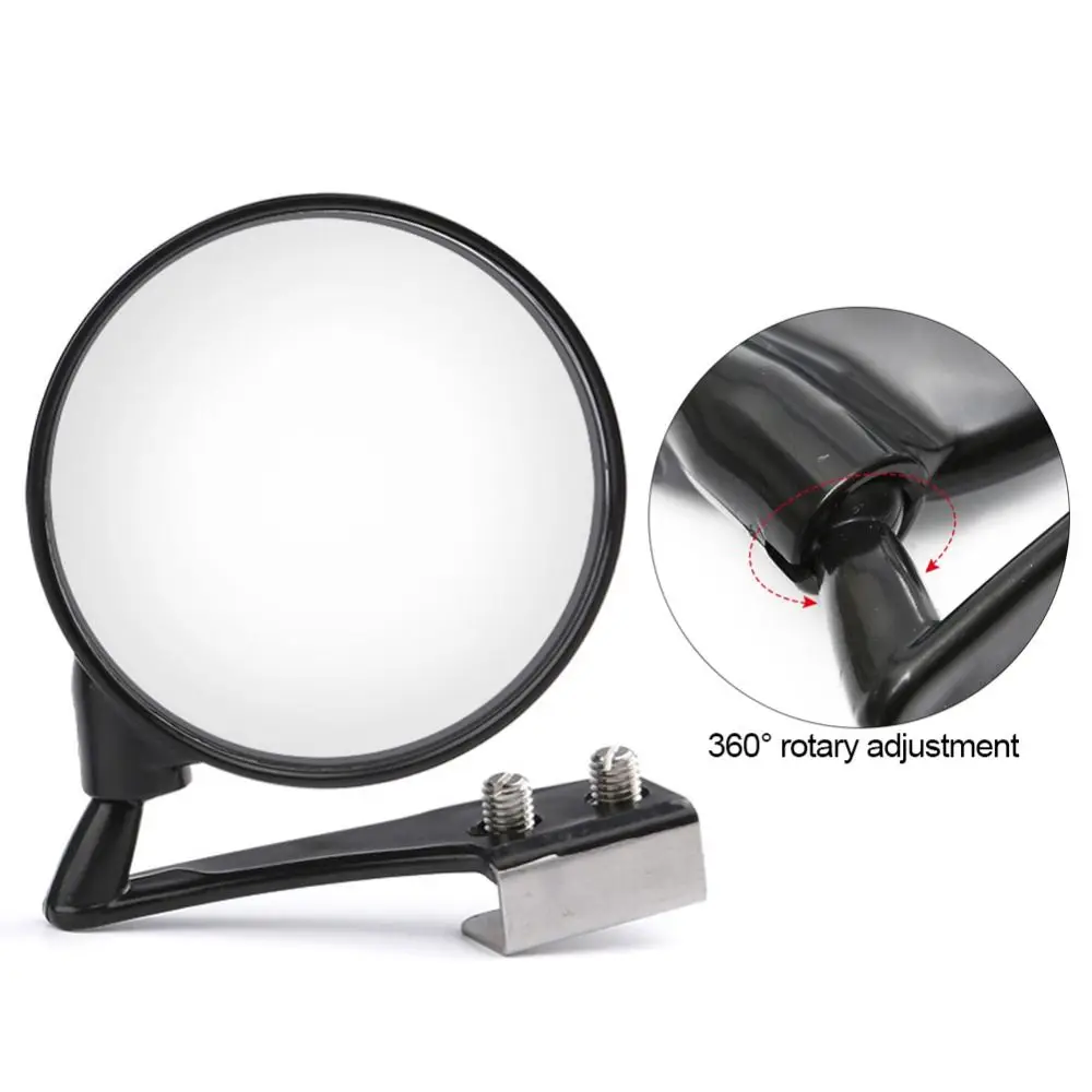 Car Reversing Parking Helper Car Blind Spot Mirror HD Glass Wide Angle Dead Zone Auxiliary Mirror 360 Adjustable Degree - view 6