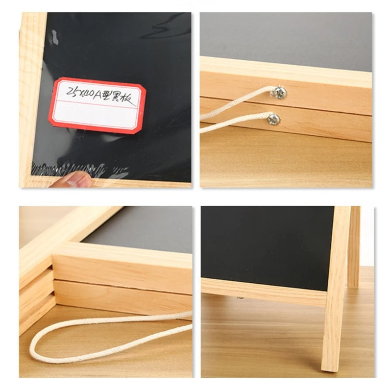 Настольная мини-доска с двойным мольбертом