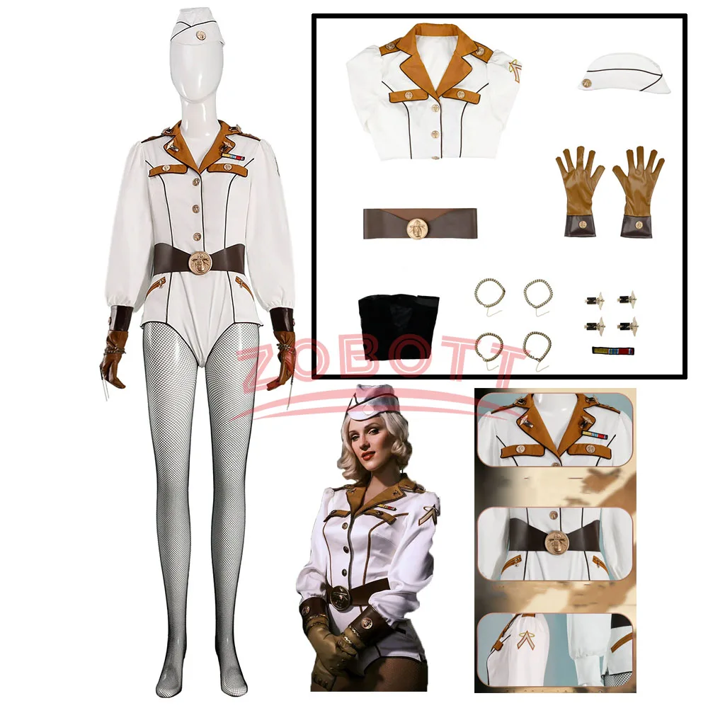 Anime Private Angel Cosplay-Kostüm, Hut, Handschuhe, Accessoires, Overall, Outfit für Frauen, Rollenspiel, Halloween, Cosplay-Kostüm für Männer