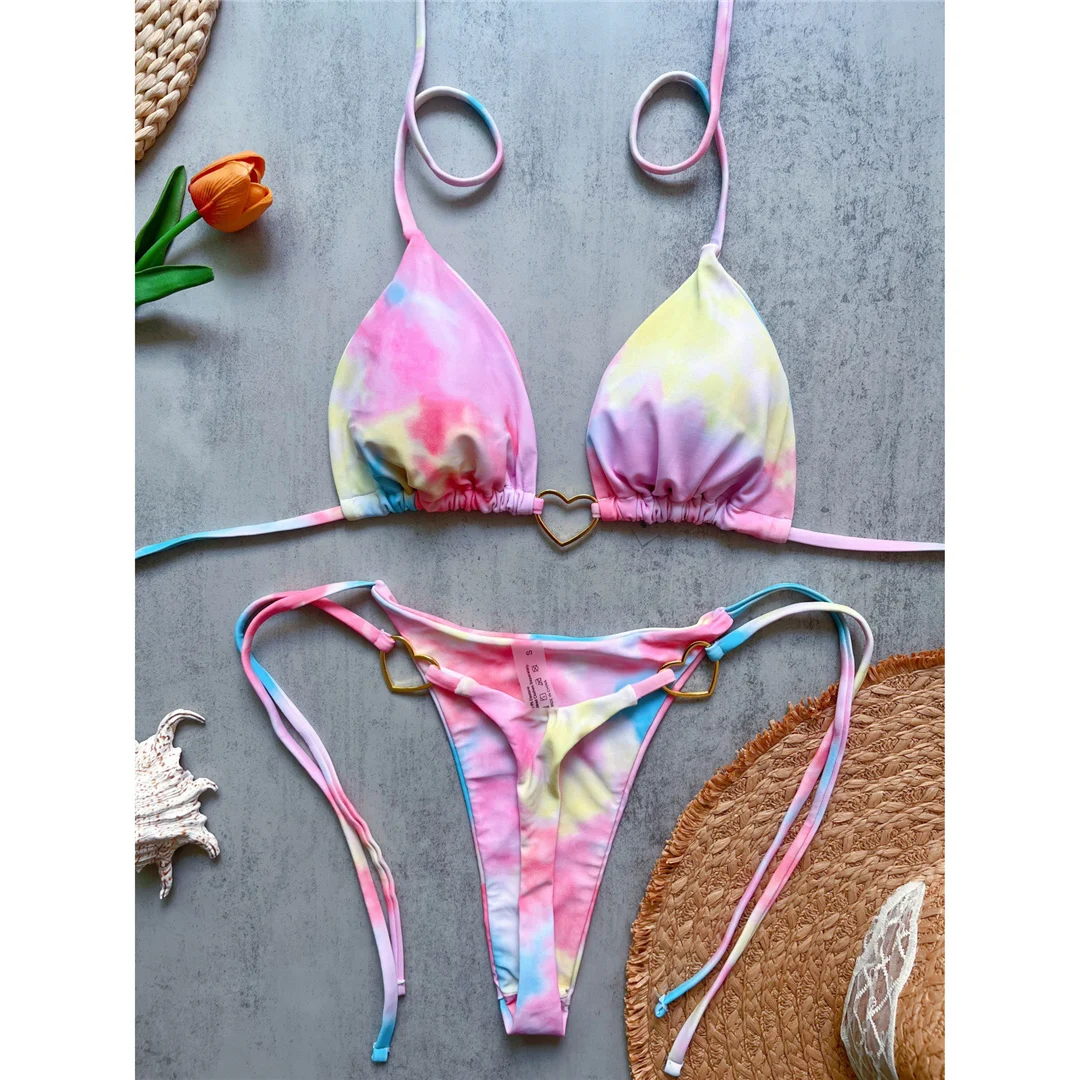 Sexy Extrem String Mini Micro Tanga Bikini Damen Badeanzug Frauen Bademode Zweiteiliger Bikini-Set Badeanzug Schwimmanzug V8291 – Detail 6