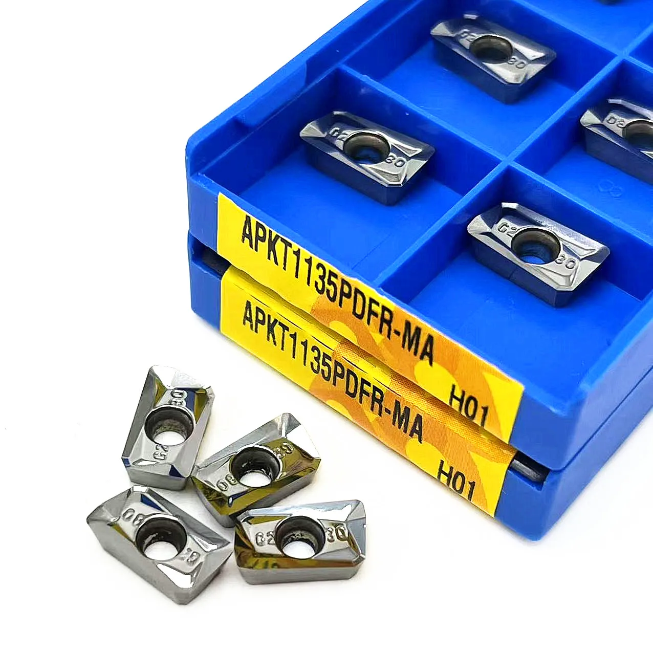 10 шт. APKT1135 PDFR MA H01 фреза для алюминия вставка для лезвия фреза режущий инструмент токарный инструмент ЧПУ Инструменты алюминий + сплав олова дерево APKT