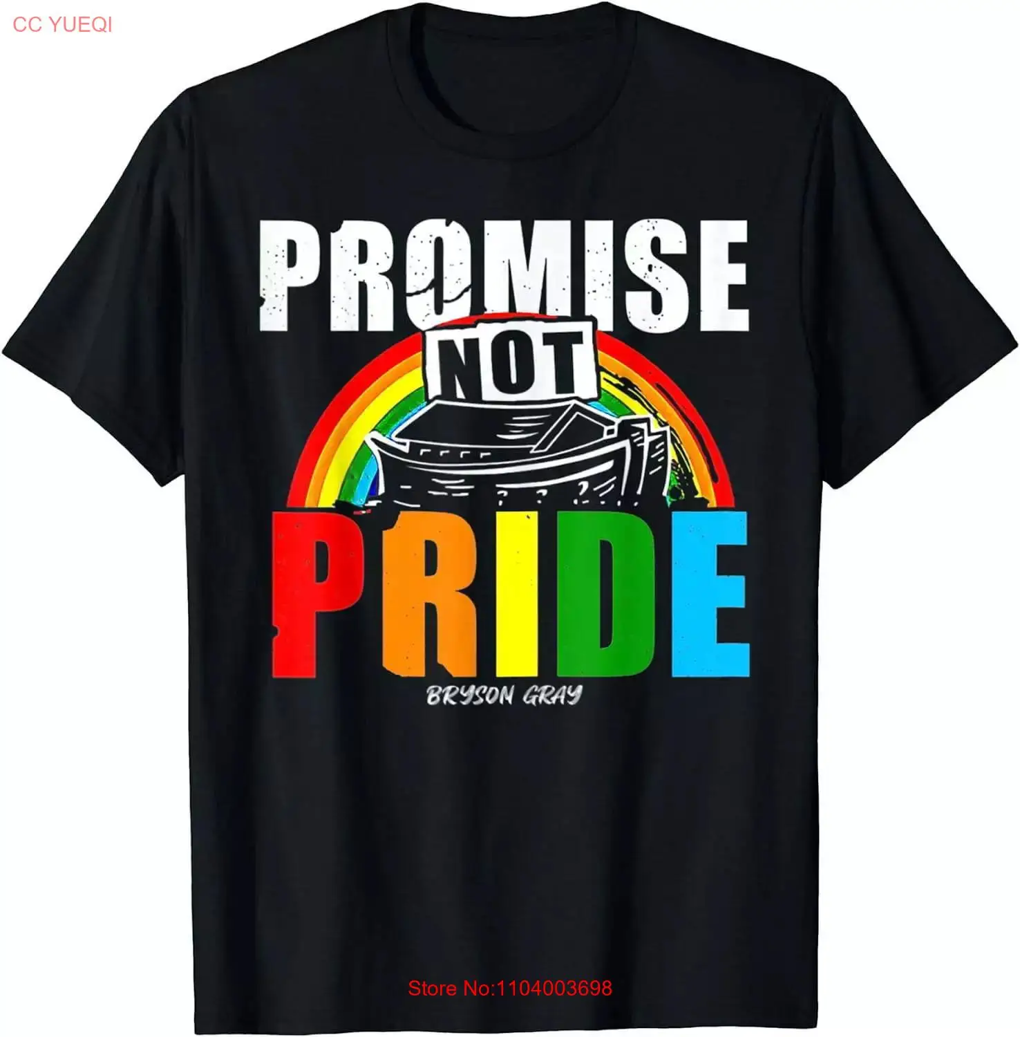 Promise Not Pride Bryson Gray T-Shirt