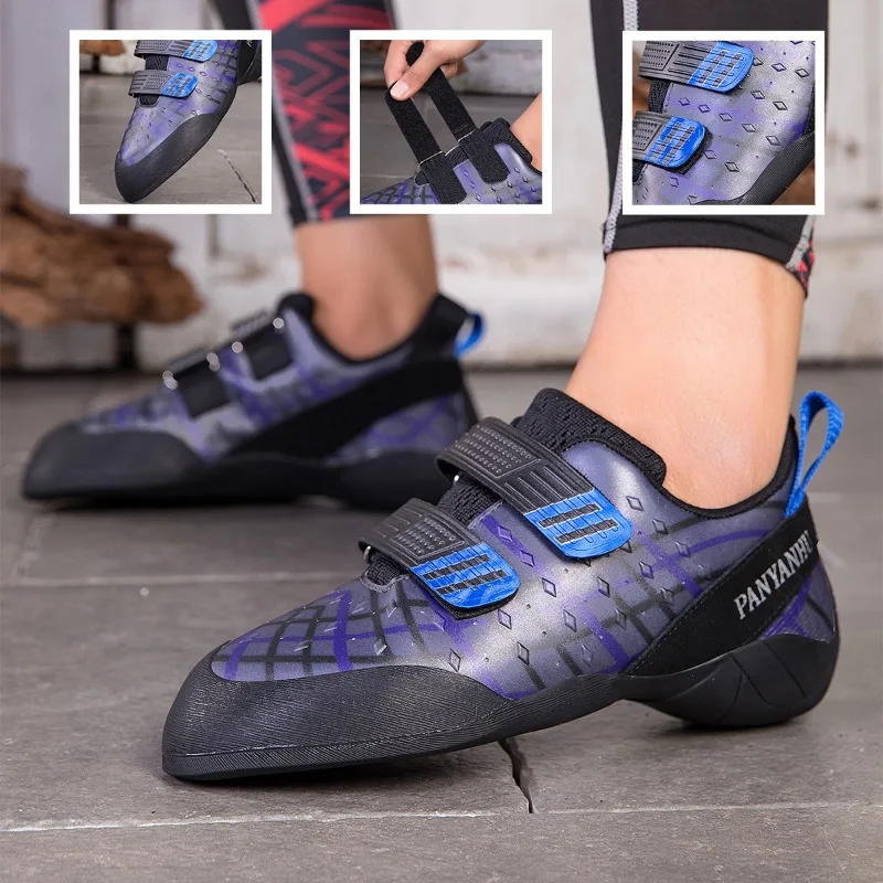 Professional Beginner Climbing Shoes for Youth and Adults Non-Slip Durable Training Rock Climbing Shoes for Indoor Outdoor