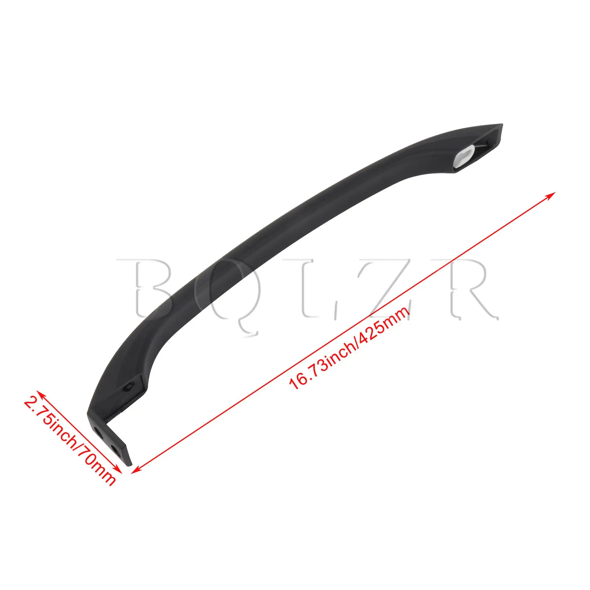 BQLZR Black Plastic Refrigerator Door Handle Replacement for CRTE183IAB3 CRTE184HJS0