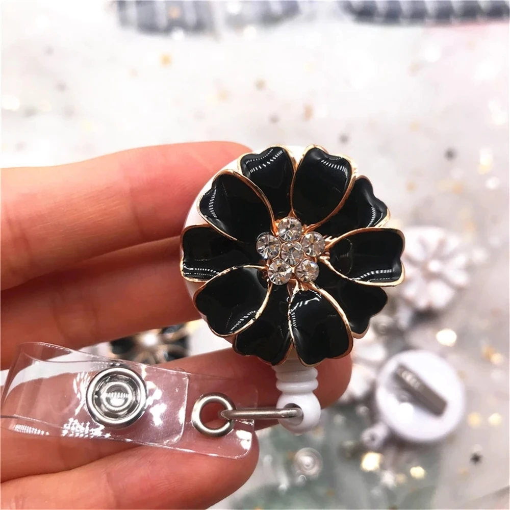 Lovely Name Tag Holder Card Holder Clip ID Card Work Card ID Badge Holder Name Card Holder Badge Holder Clip Nurse Doctor