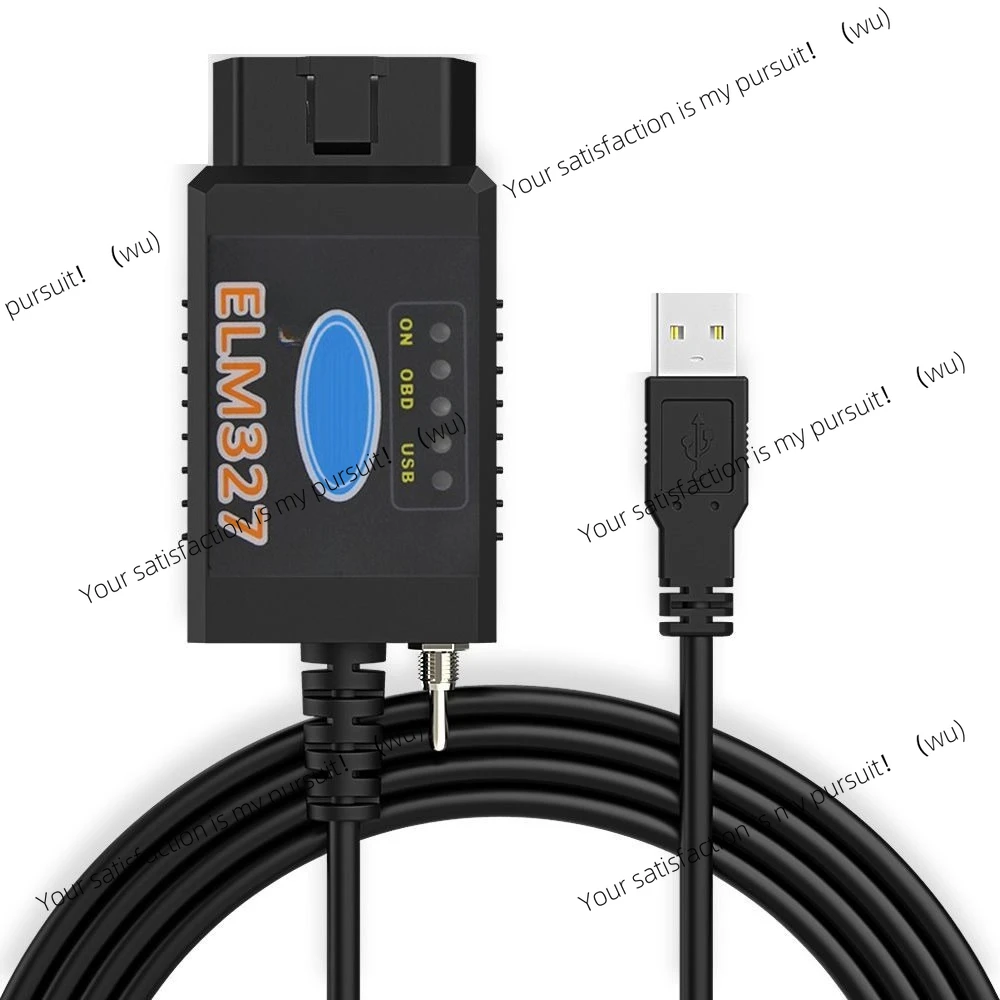 

Подходит для Ford FoCCCI кабель ELM327 USB 25K80 с переключателем щетки скрытого обнаружения неисправностей автомобиля