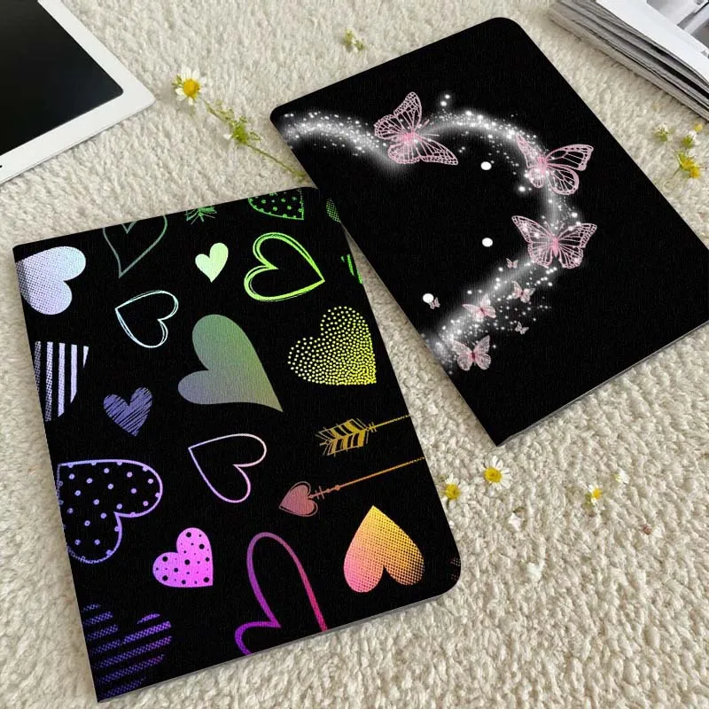 

Чехол для планшета с мультяшным рисунком в виде сердца и цветов для Xiaomi Redmi Mini Pad SE K 2 4 5 6 7 8 2023 2025 11 8.8 11.2 10.1 Pro, подарок