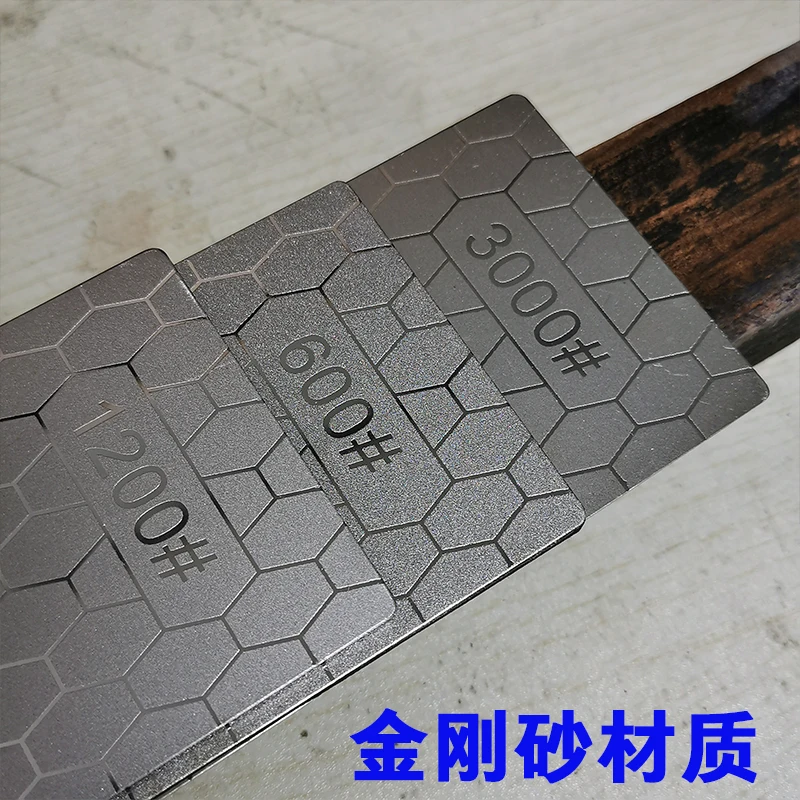 600/800/2000/3000 set Diamond sharpening stone base kitchen whetstone blade sharp bar Apex edge musat knife sharper flakes board