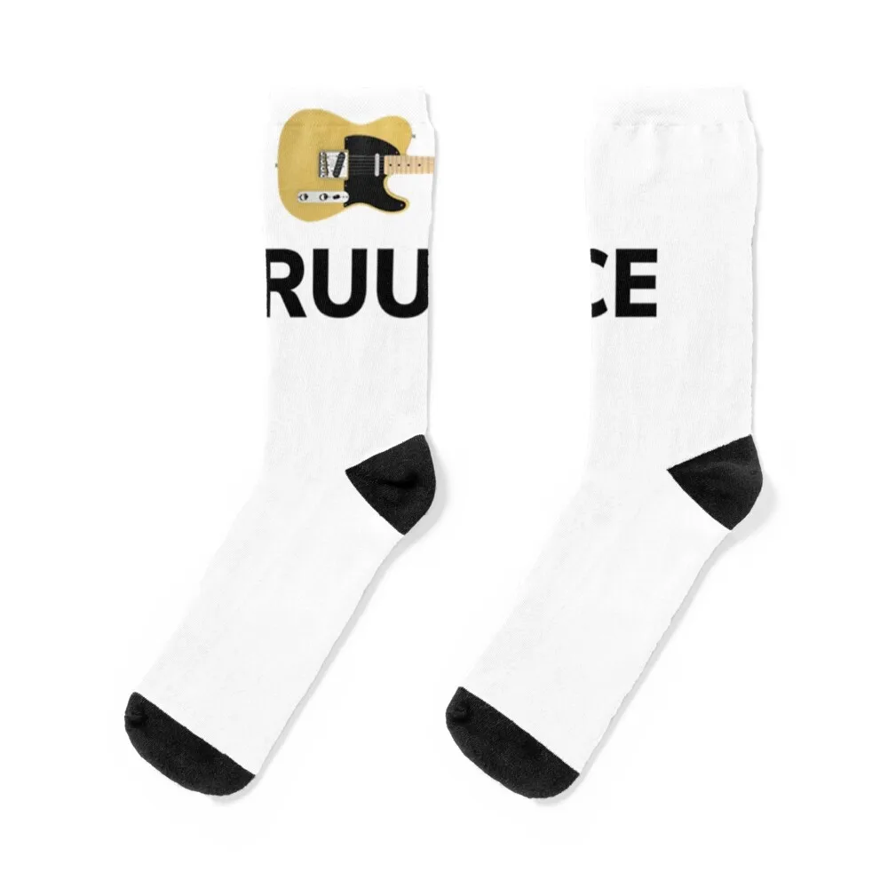 

BRUUUUCE Classic Socks Hiking boots cute Toe sports Antiskid soccer Men Socks Women's