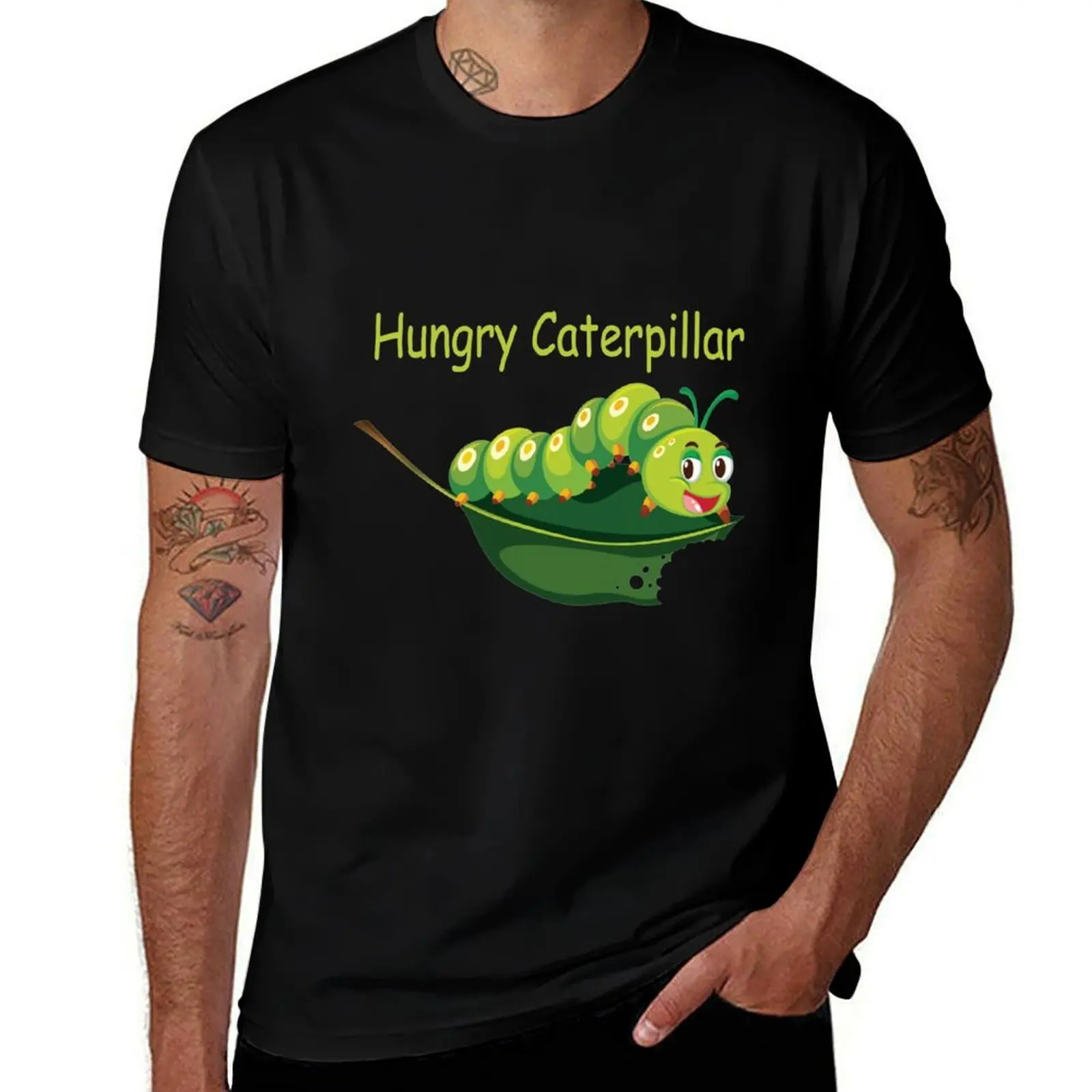 

Cute Hungry Caterpillar For Kids Who Love T-Shirt t shirts for man slim fit essential t shirt T-Shirt