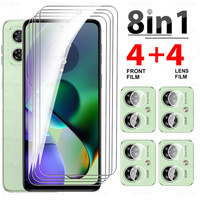 8To1 Glass For Motorola Moto G54 G14 G34 G84 5G Tempered Glass Moto Rola G 54 14 34 84 6.5inch 2023 Camera Lens Screen Protector