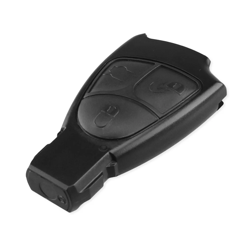 KEYYOU 20pcs Replacements 2/3/4 Buttons Remote Car Key Fob Case Cover Shell For Mercedes Benz B C E ML S CLK CL Smart Key
