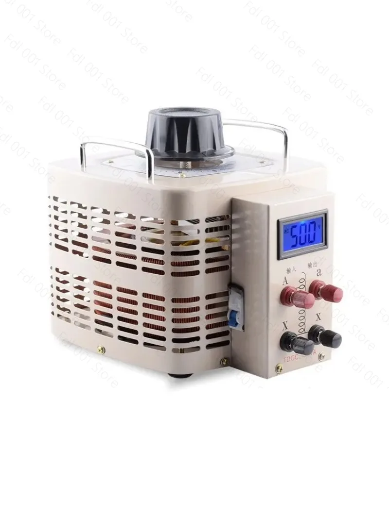 2026 5KW Single-phase Voltage Regulator 0V-250V/380V/500V Adjustable Transformer 220V Power Regulator 5000W