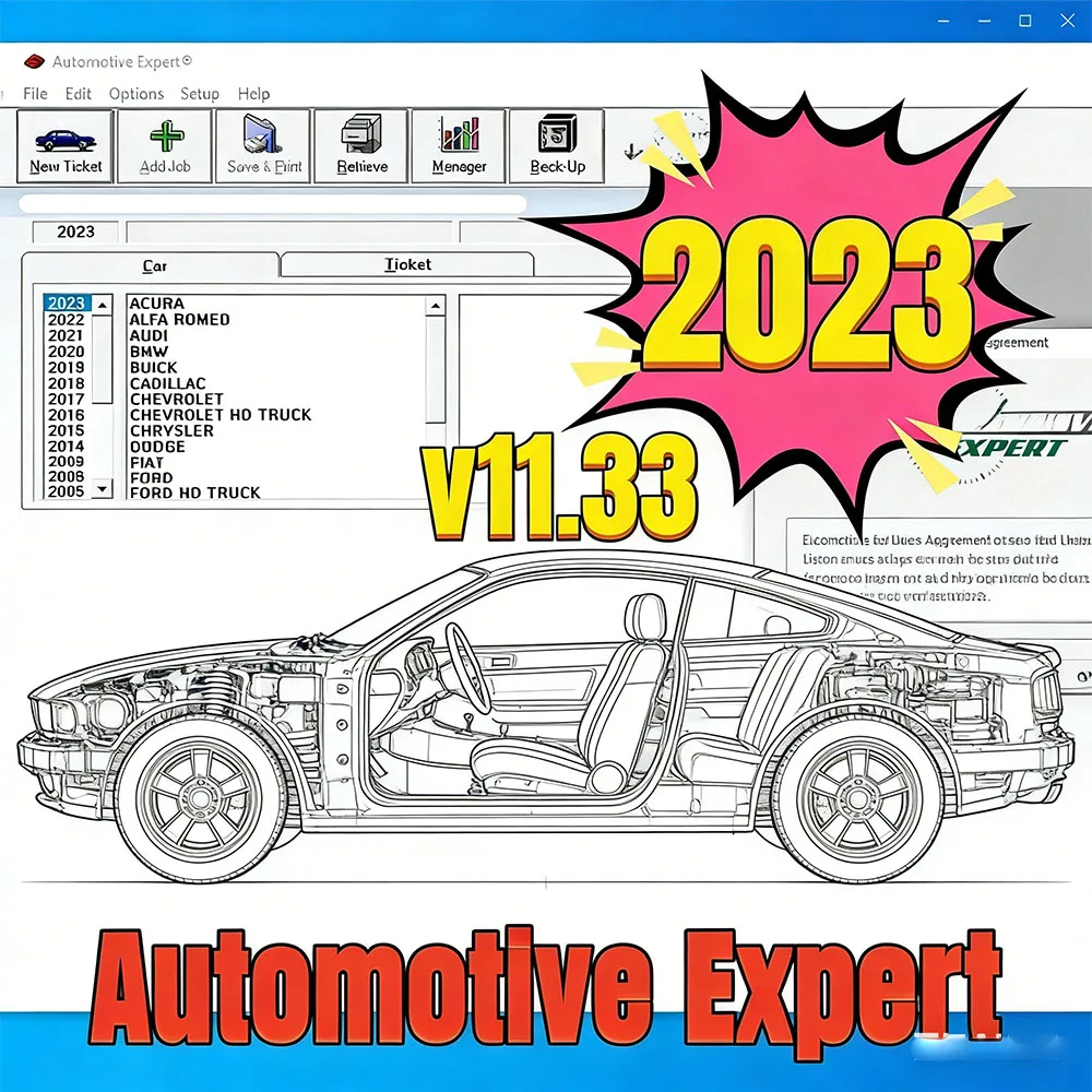 

Automotive Expert V11.33 obd2 scanner car repair software Best Shop Management Software TIME Unexpire Patch Car Maintenance Tool