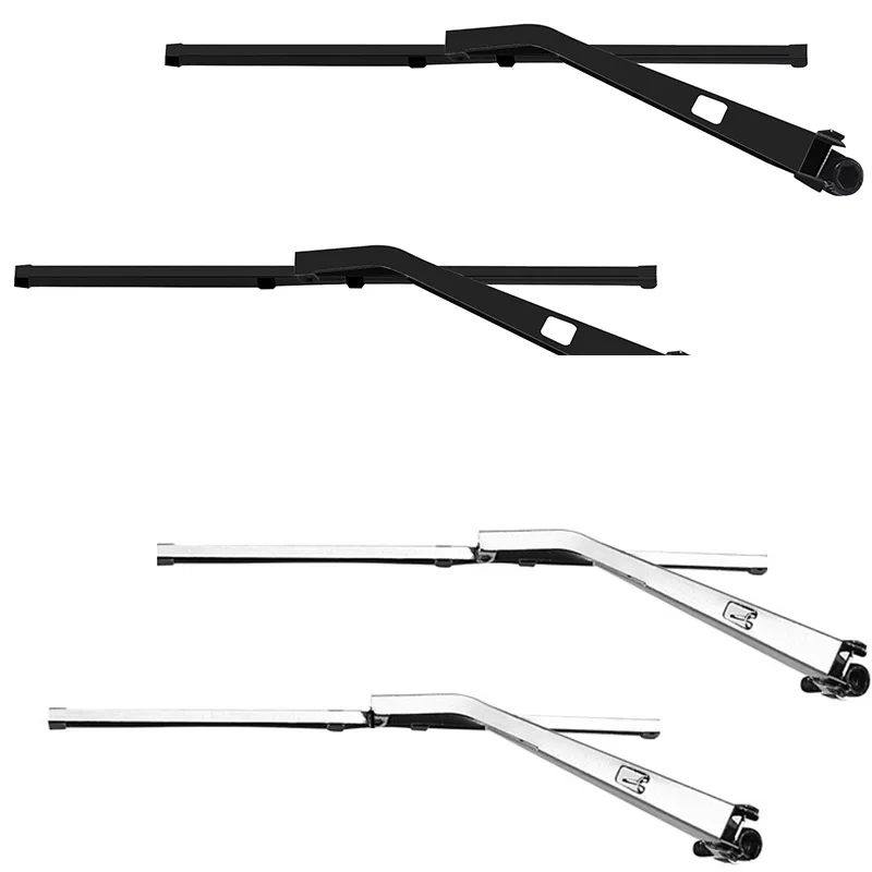 1 par de limpiaparabrisas de Metal para coche trepador de control remoto TRX4 Defender G500 TRX6 G63 SCX10 1/10 90046 D90 JIMNY Cherokee