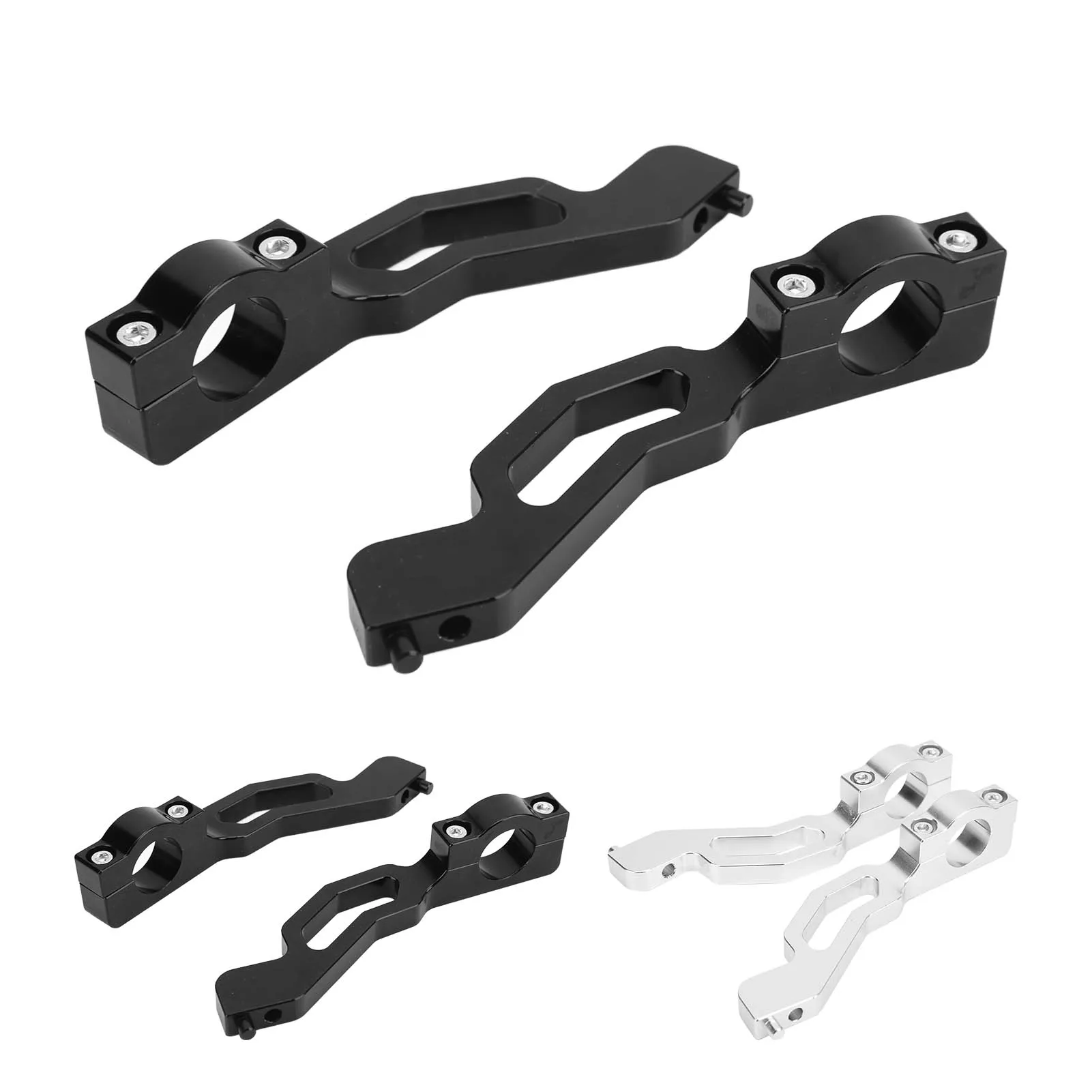 Powersports-Snowmobile Handguard Mount Kit Suportes, alumínio substituição para Polaris 600, 800, 850, Snowmobile