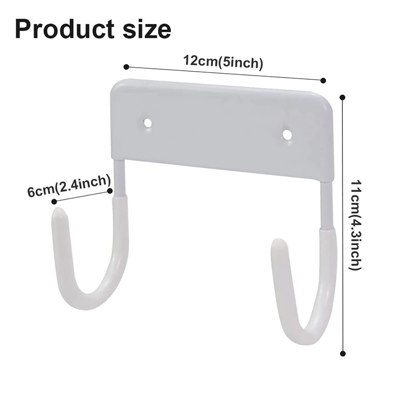 Multi-function Hook Stainless Steel Wall Mount Ironing Board Hook Frame Holder Dryer Storage Shelf Organizer Racks Space Saving