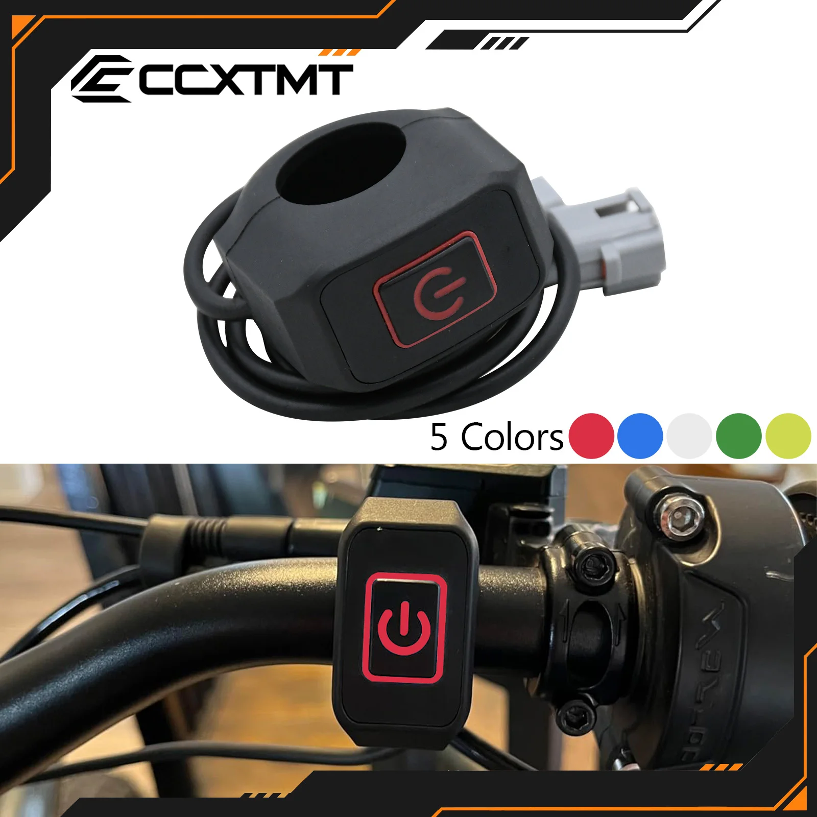 Headlight Kill Switch For TALARIA STING Sur Ron Segway X260 X160 Sur-Ron Light Bee S/X Waterproof Handlebar Kill Light Switch