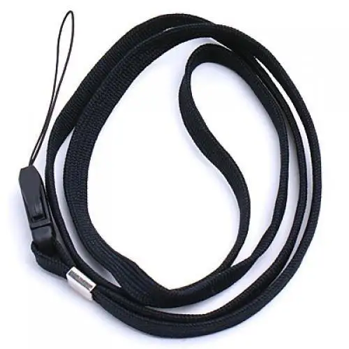 16 Inch Neck Strap/Cord Lanyard for Mp3 MP4 Cell Phone Camera USB Flash Drive ID Card--Black  Accessories