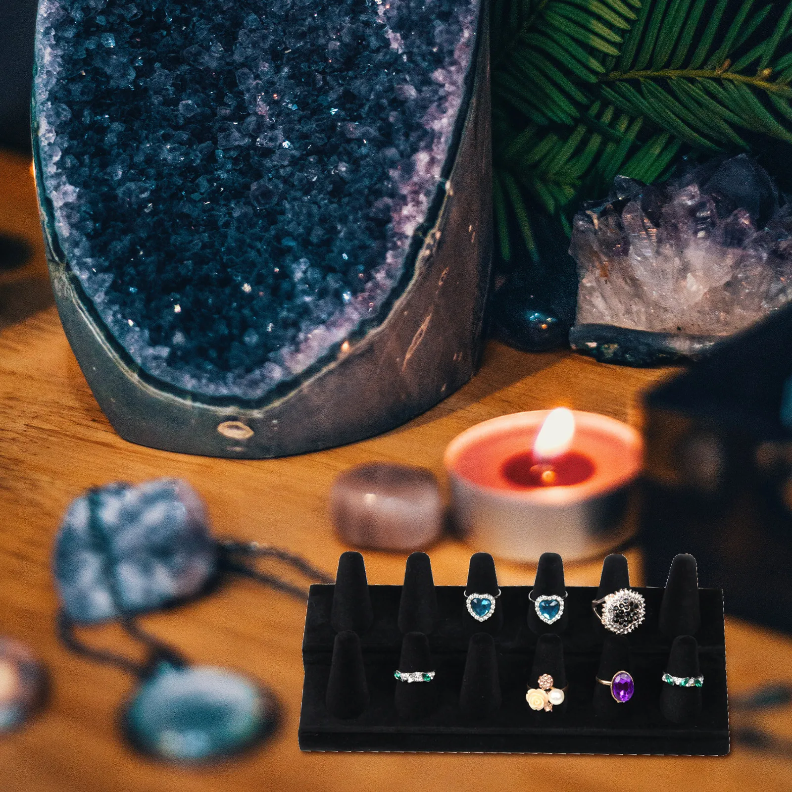 

Подставка для колец (1 шт.) с плоским основанием, держатель для ювелирных изделий, стойка для хранения и демонстрации для дома или розничной торговли